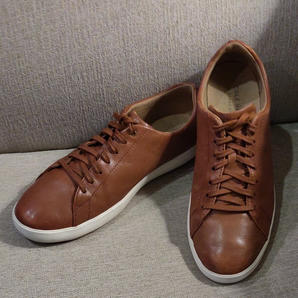 Cole Haan Brown Leather Sneakers